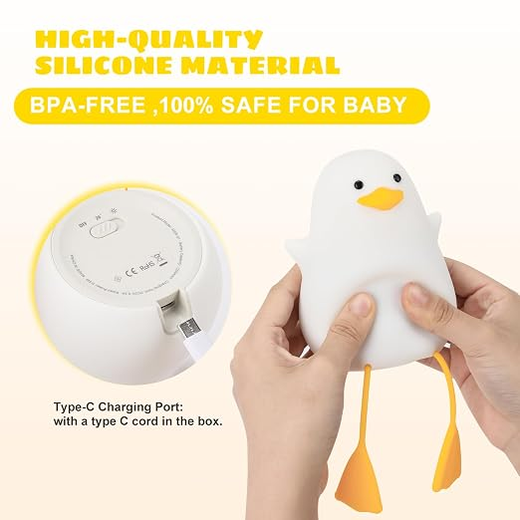 Cute Duck Silicon Lamp - Image 4