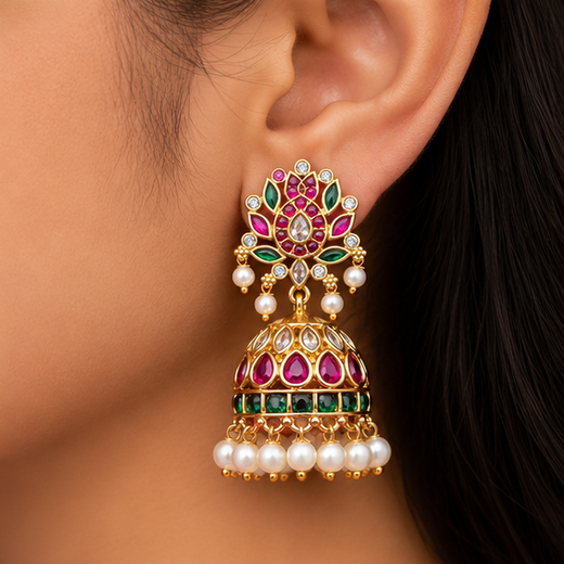 Trending Flavour Model Guttha Pusal Jumkas - Image 4