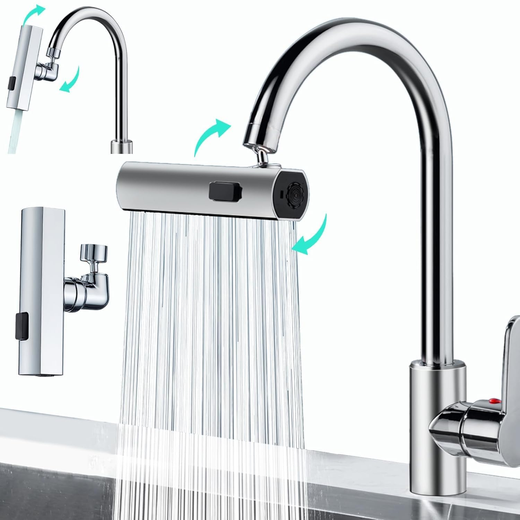 3-in-1 Waterfall Faucet Extender