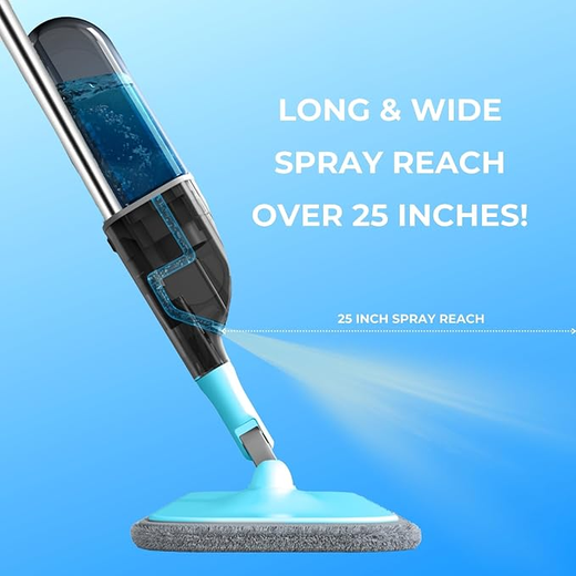 Spray Mop with Refillable Water Bottle - Image 3