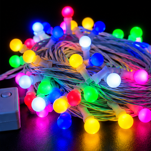 50M Angoor Premium Multicolour String Light (200 Bulb) (Print: 80M) 🍇✨ - Image 4