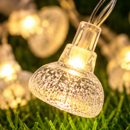 Crystal Pumpkin String Light (14 Bulb) 🎃 - Image 2