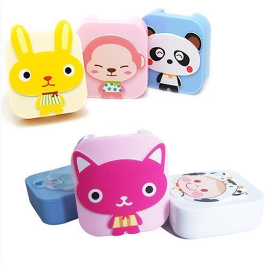 Travel Storage Contact Lens case Mirror Box - Image 2