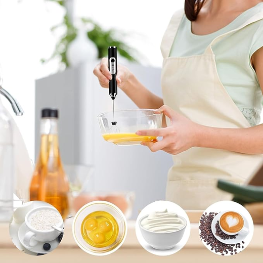 Milk Frother Hand Blender - Image 3