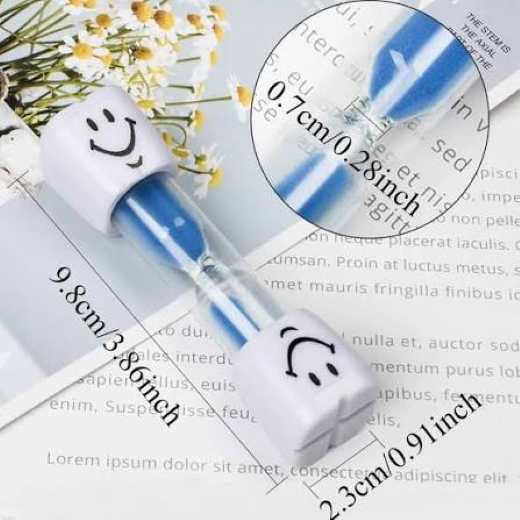 Smilely Hourglass Glass Sand Timer - Image 4