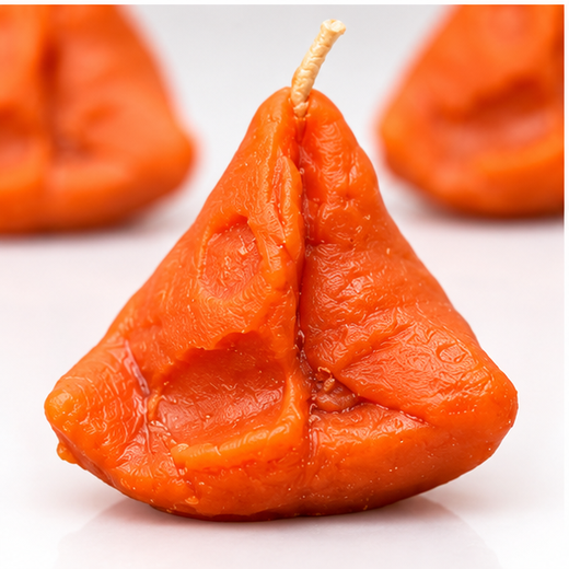 Mini Samosa Candle (Pack of 4) (Box Size: 4*4 Inch) 🕯️ - Image 2