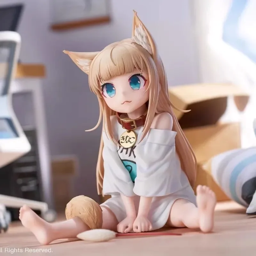 Anime Cat Girl Figure Kawaii Figurine - Image 4