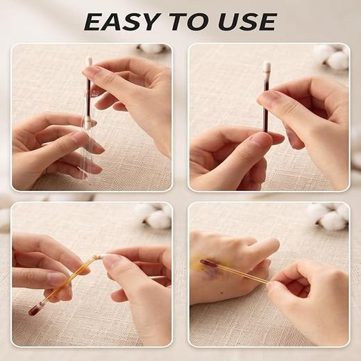 50 Pcs Iodine Cotton Swabs - Image 3