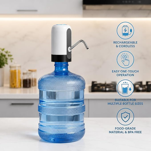 Electric Automatic Rechargeable Water Dispenser Pump - Image 2