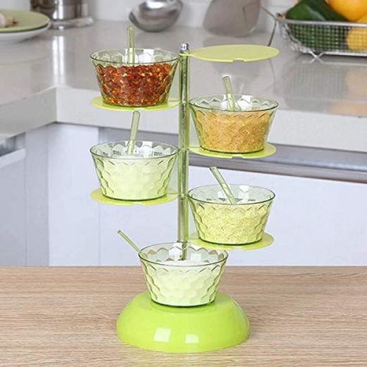 Storage Pickle Tower Container Spice Rack