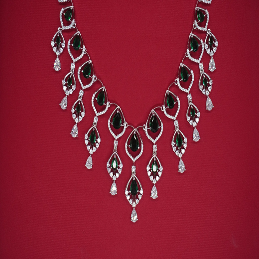 Silver Short Necklace - Image 2