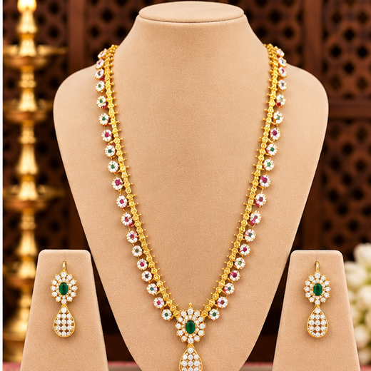 Long Gold Necklace