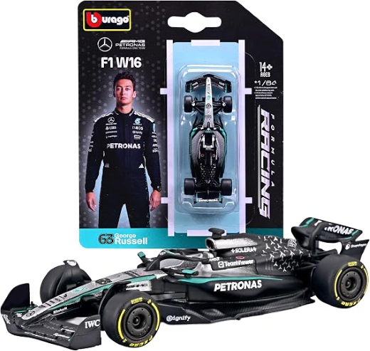 1:43 BURAGO F1 W16 CAR #12 2025 MODEL - Image 3