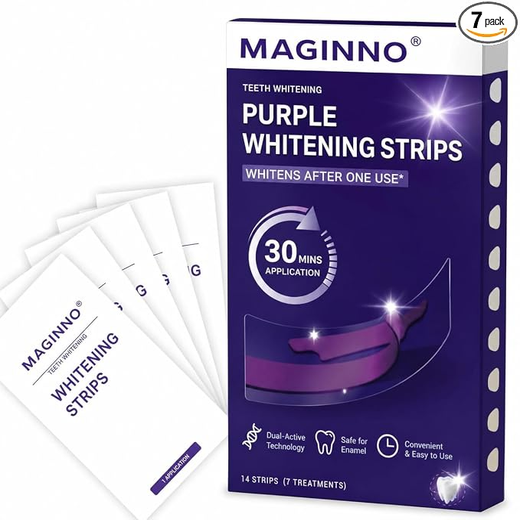 Purple Teeth Whitening Strips (Pack of 1)