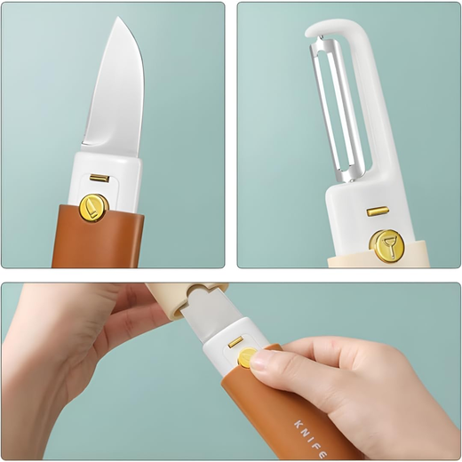 2-in-1 Multifunctional Peeler Knife - Image 4