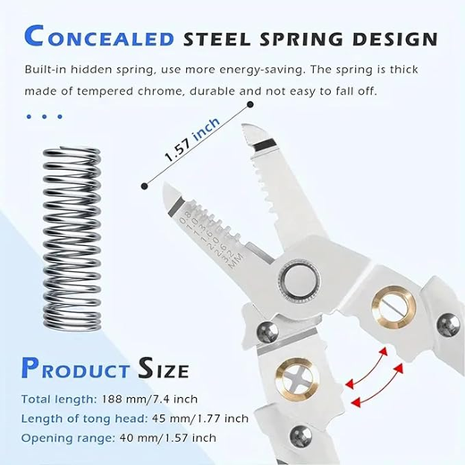 Multifunctional Wire Stripper and Cutter - Image 3