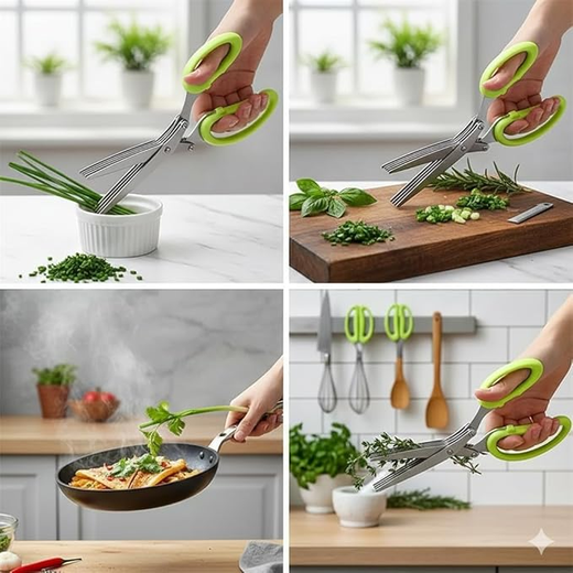 5 Blade Scissors - Image 2