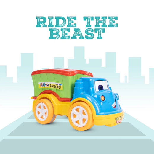 FLYI Friction Powered Beast Container Truck Toy(2+ Years) - Image 2