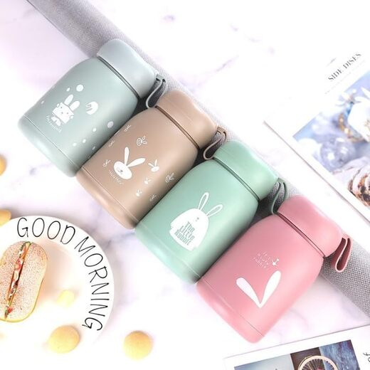 Cute Bunny Water Bottle for Kids - Image 3