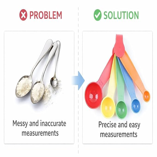 5Pcs Measurement Spoon - Image 3