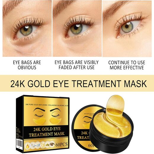 24 Gold Eye Patch - Image 3