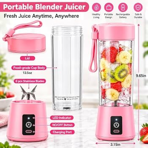 6 Blade USB Juicer - Image 3