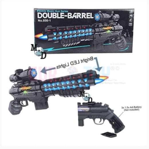 Double Barrel Musical Gun - Image 4