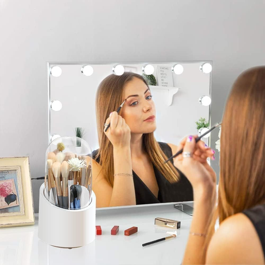 360° Rotating Makeup Brush Holders - Image 3
