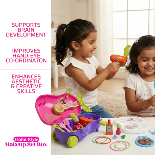 FLYI Pretend Makeup & Beauty Role Play Toy Set for Kids - Image 3