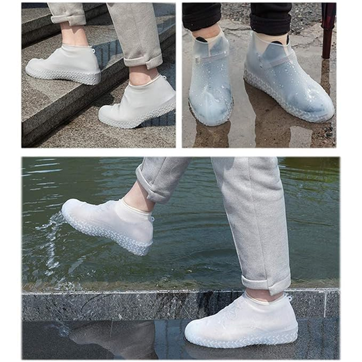 Silicone Shoe Cover(M Size) Pack of 2 Pairs - Image 2