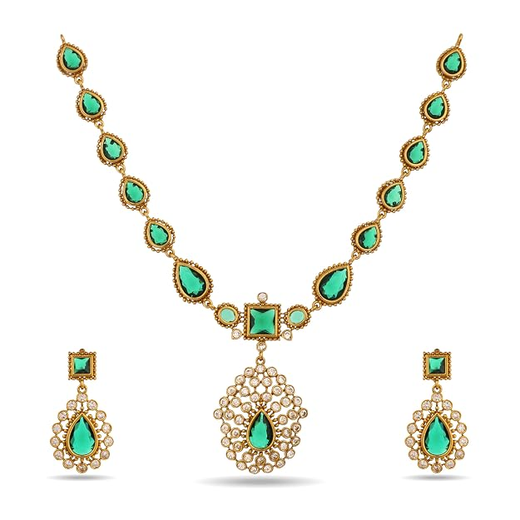 Gold Short Necklace - Image 4