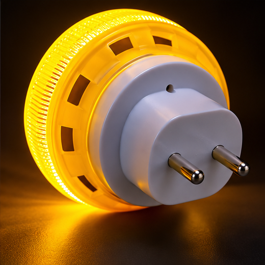 Lakshmi Ji LED 2 Pin Night Lamp (MG45) (Size: 8cm) - Image 4