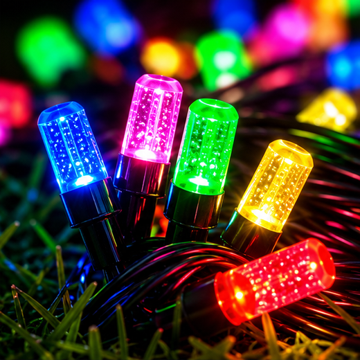 30M Sugarcane Multicolour String Light 62 Bulb (Print 50M) ✨ - Image 2
