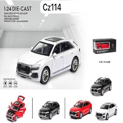 Mini Audi Q8 Diecast Car (Light & Music) - Image 4