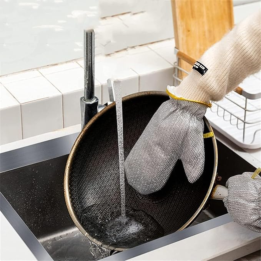 Wire Dishwashing Gloves - Image 4