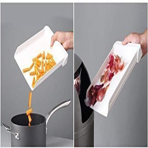 2-in-1 Cut and Wash Chopping Board with Stainless Steel Knife - Image 4