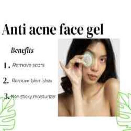Anti acne face gel(50gm)pack of 2 - Image 3