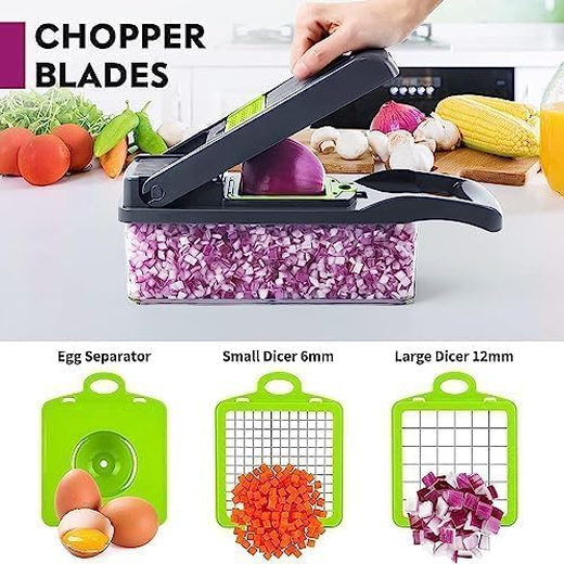 14 in 1 Vegetable Chopper for Kitchen - Image 3