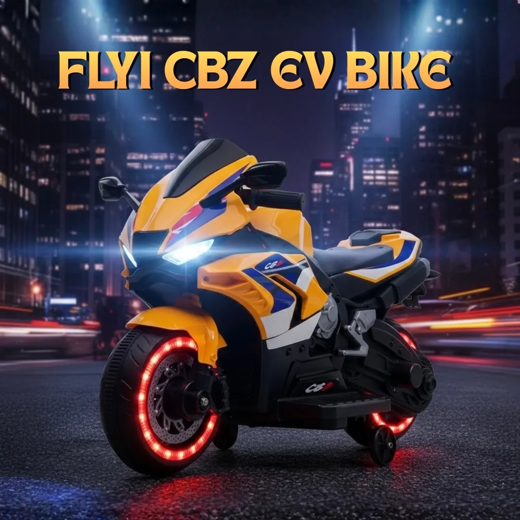Flyi Ev Cbz 12V Kids Electric Ride On Bike [YELLOW] - Image 2