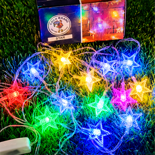Multicolour Star String Light (14 Star) ✨