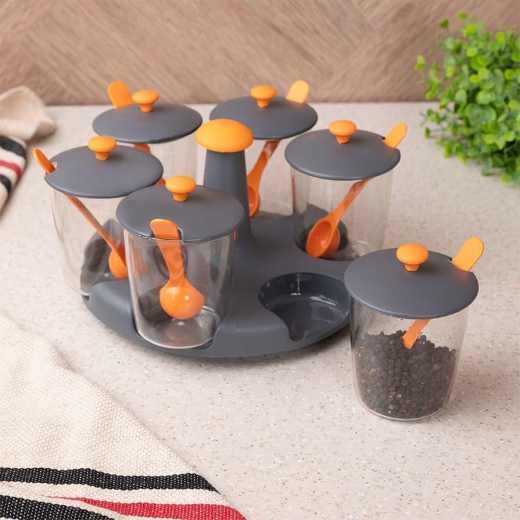 4 PC Multipurpose dining stand Grecy pickle - Image 4
