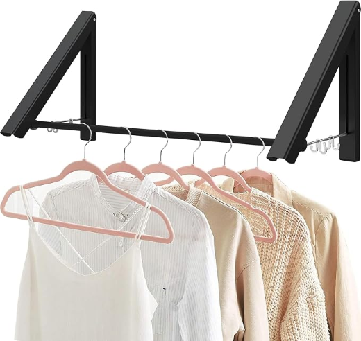 1 PC Wall Mounted Cloth Hanger - Image 3