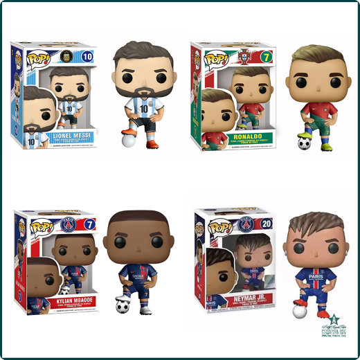 2 pcs - Ronaldo & Messi pop set net price 150 - Image 3