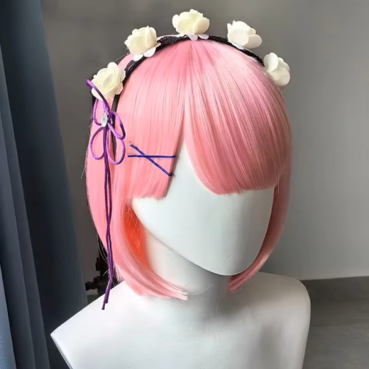 Rem Pink Wig NP- 360 - Image 2