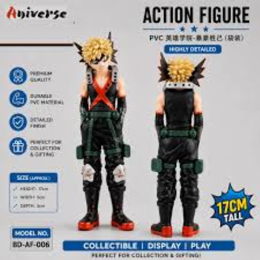 My Hero Academi Katsuki Bakugo Figure