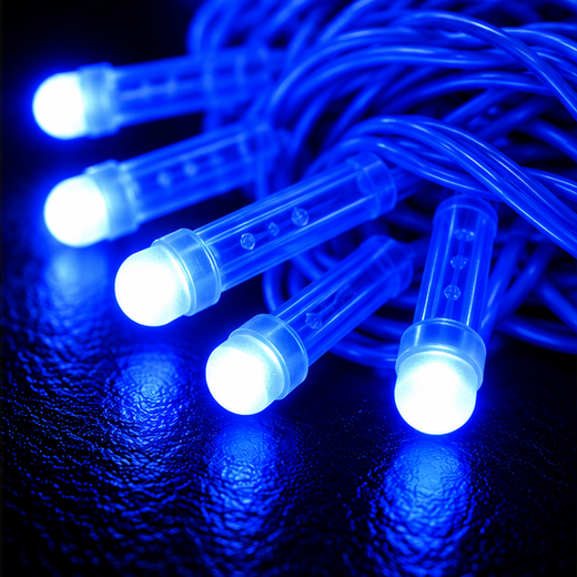 7M Pixel Blue String Light (18 Bulb) (5 MM) (Print 10M) ✨ - Image 4