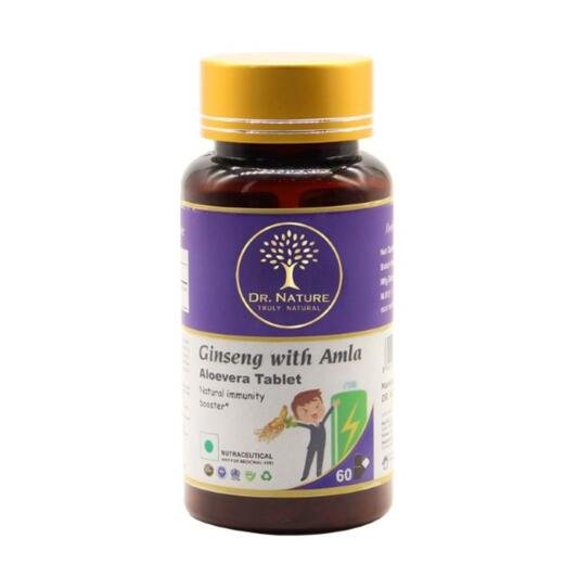 GINSENG WITH AMLA ALOEVERA TABLET - 60TAB