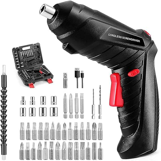 47 in 1 Rotatable Cordless Electric Screwdriver