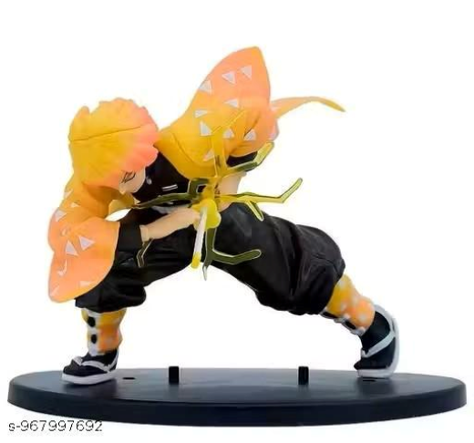Zenitsu Agatsuma Attack Pose Anime Figure - Image 2