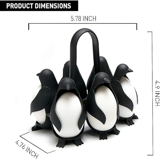 Silicone Penguin Egg Boiled Egg Stand - Image 3